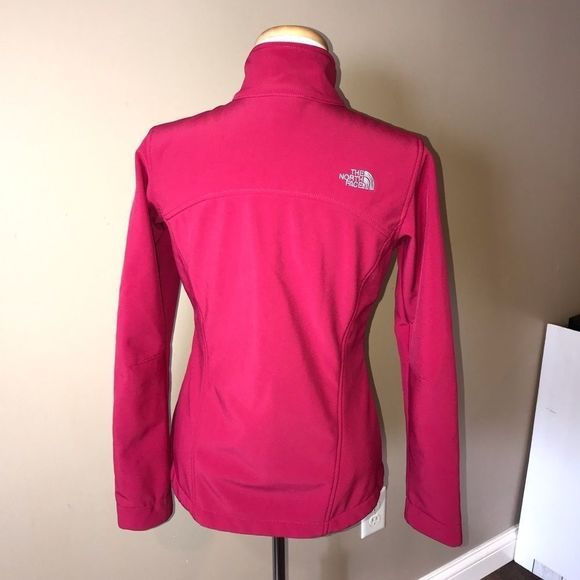 THE NORTH FACE Apex Bionic Jacket Rose Red Heather Size Small LIKE NEW - Picture 2 of 15